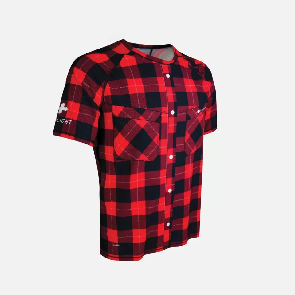 Maillots De Trail | Raidlight À LA CANADIENNE Red