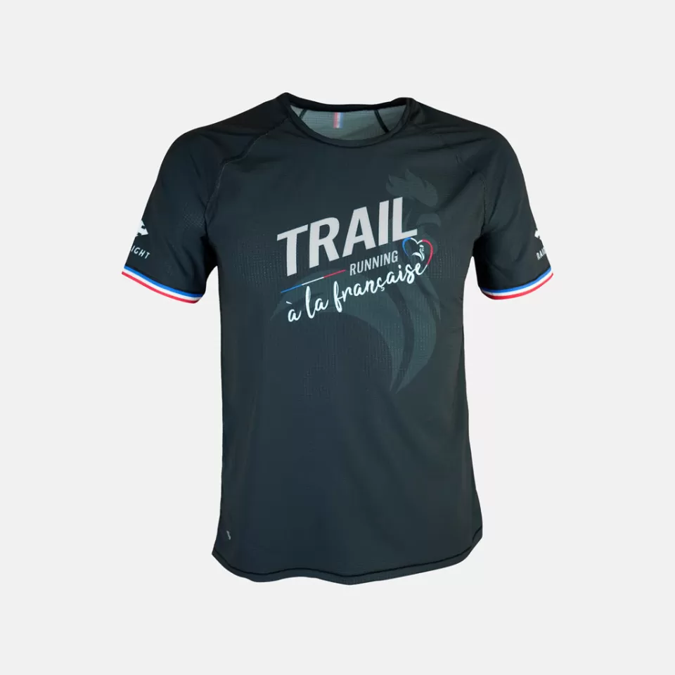 Maillots De Trail | Raidlight À LA FRANÇAISE Black