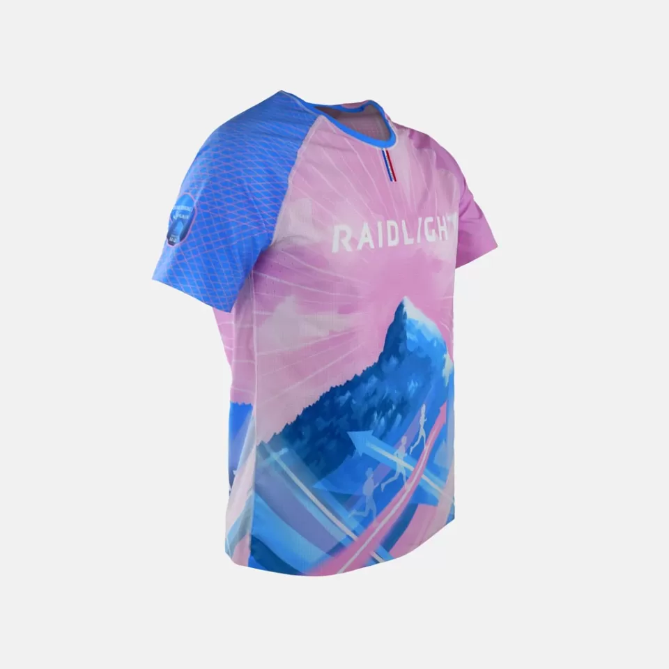 Maillots De Trail | Raidlight LAZER ECODRY Bluepink