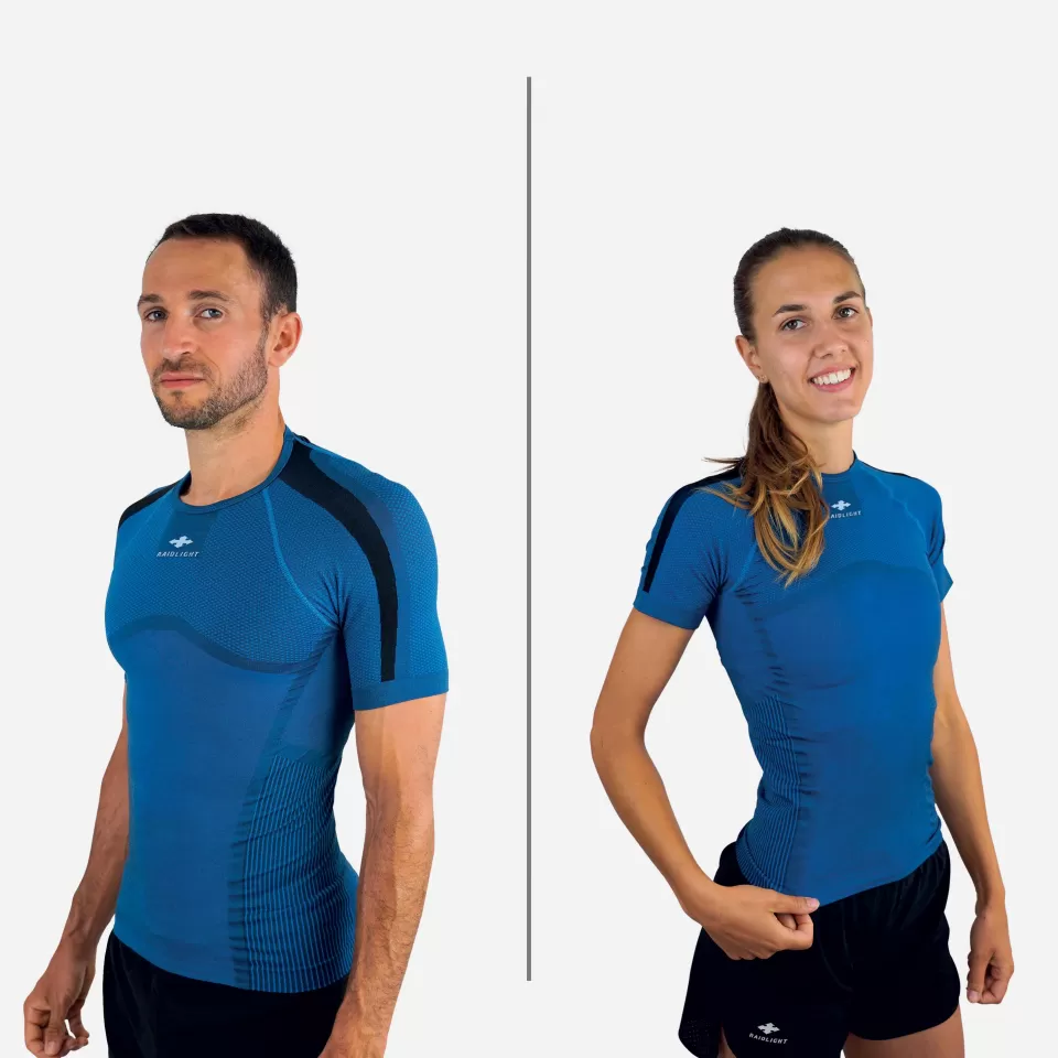 Maillots De Trail | Maillots De Trail | Raidlight SEAMLESS Blue